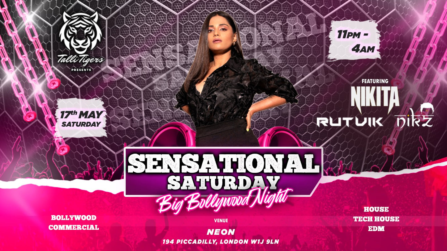 Bollywood Sensational Saturday Night - 17th May - London